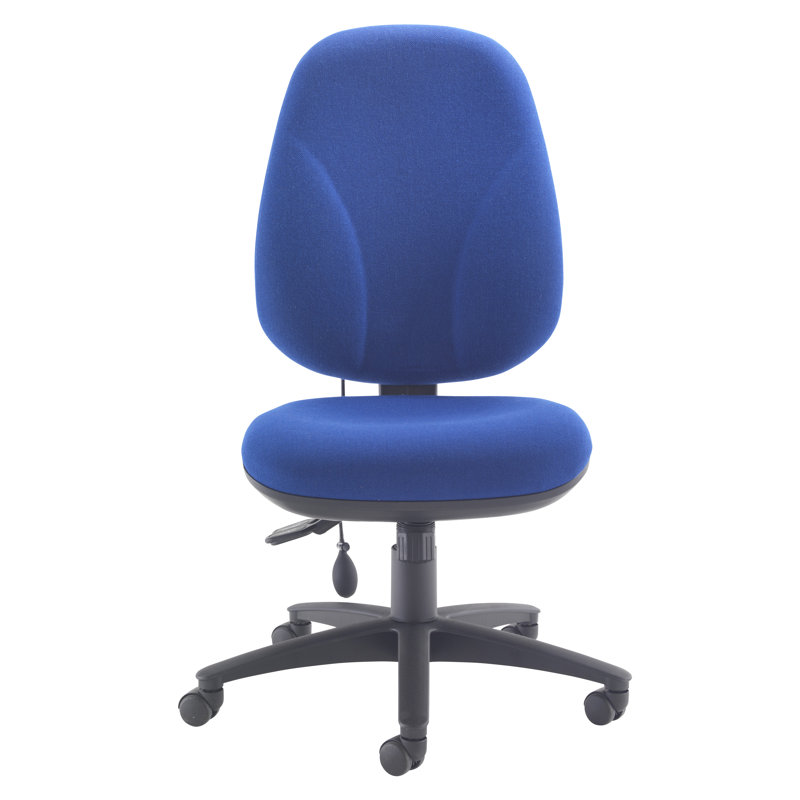 Chenault Polyester Blend Office Chair, Royal Blue