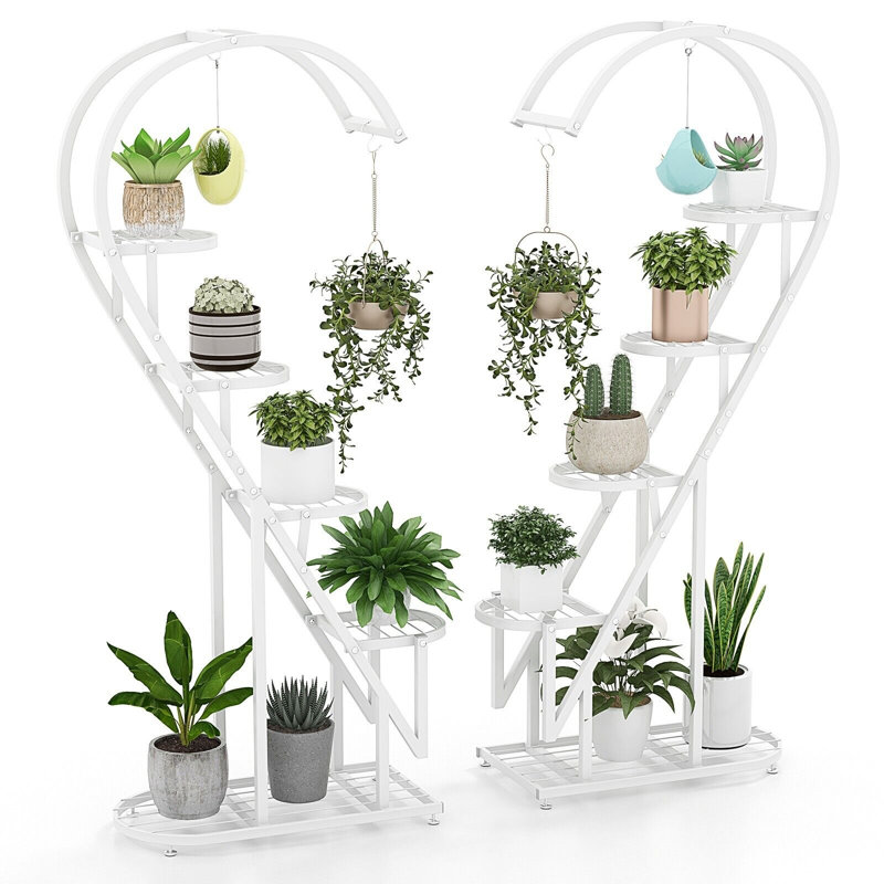 Sagers Plant Stand, White