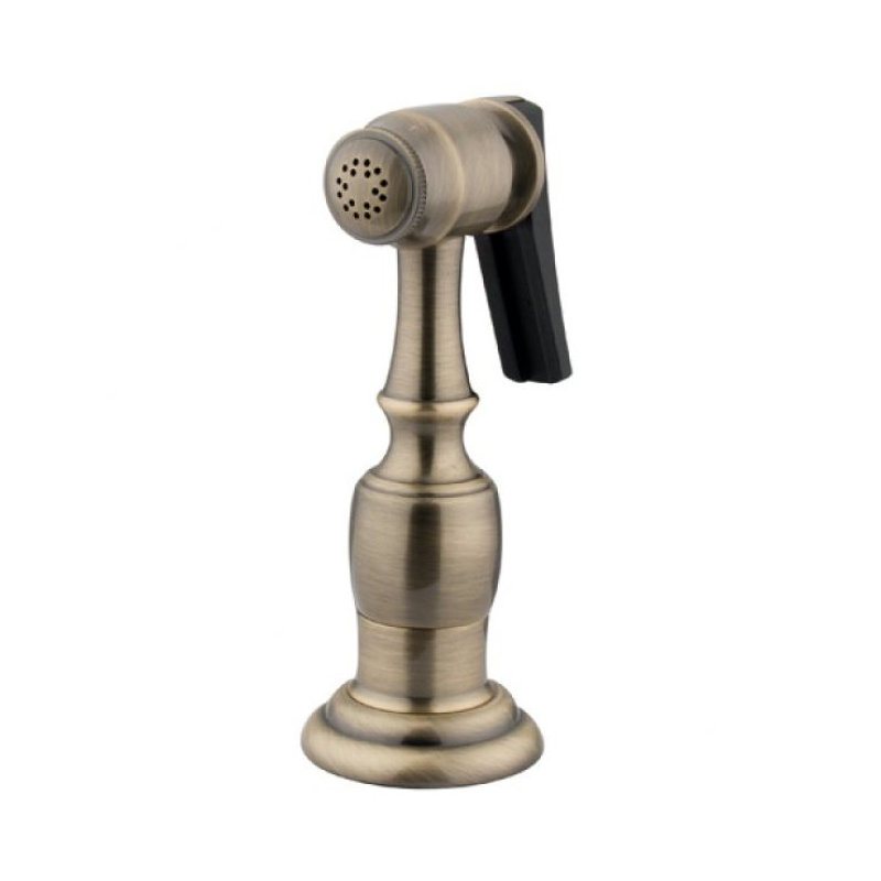 Side Sprayer, Vintage Brass