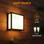 Matte Black Outdoor Sconce