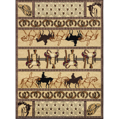 Beige Style Area Rug - Tribes Gcyls4009, 2.7 Ft. X 7.3 Polypropylene With Jute Backing For Extra Stability 2 7 In. 3 A Soft And Comfortable Feel