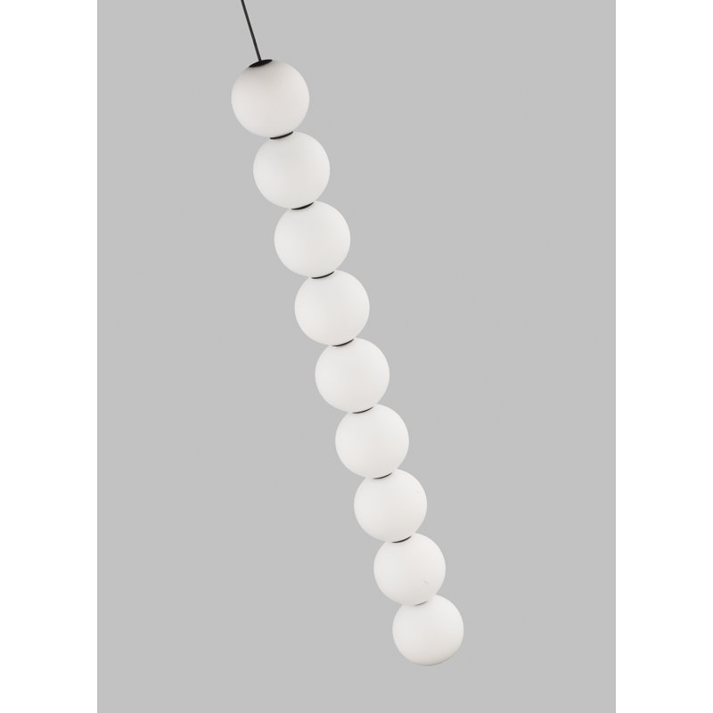 Orbet 9 - Light LED Pendant, Black