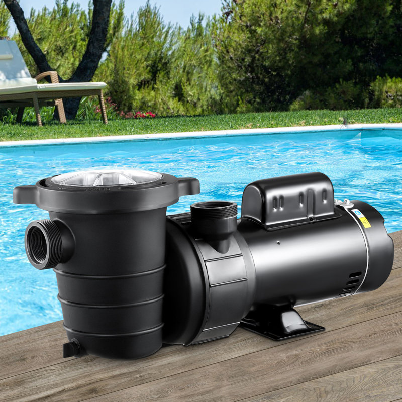 Pompe de piscine hors terre 1,5 HP / 0,35 HP Pompe de piscine à double vitesse 110 GPM / 52 GPM