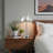 Parkson Modern Standard Metal Table Lamp in Silver, 19.21'' H X 11.75'' W X 11.75'' D