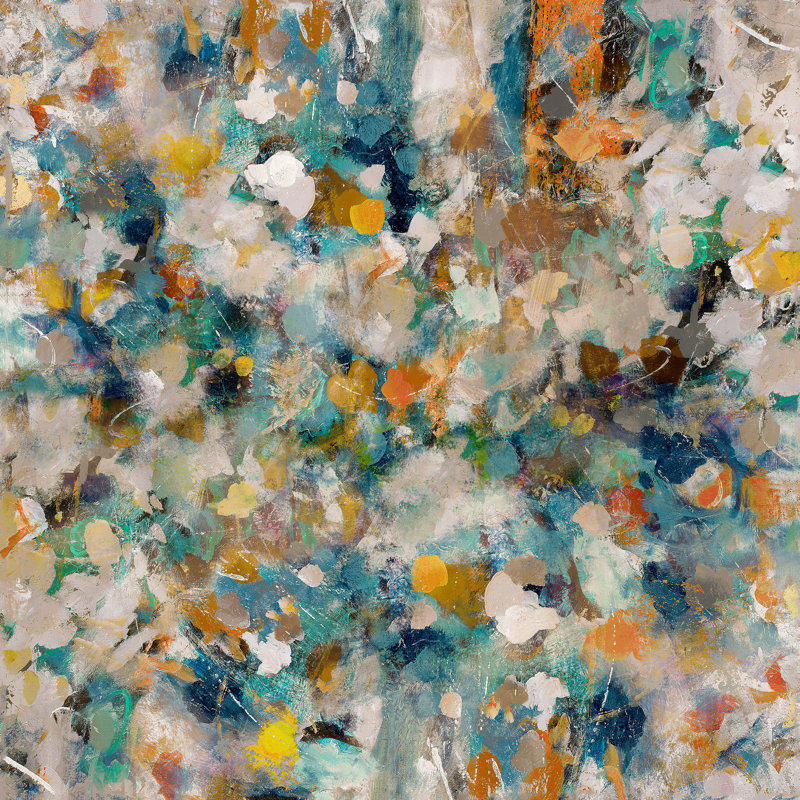 «Warm & Cold», impression sur toile tendue, H 40 po x l 40 po x P 1,5 po