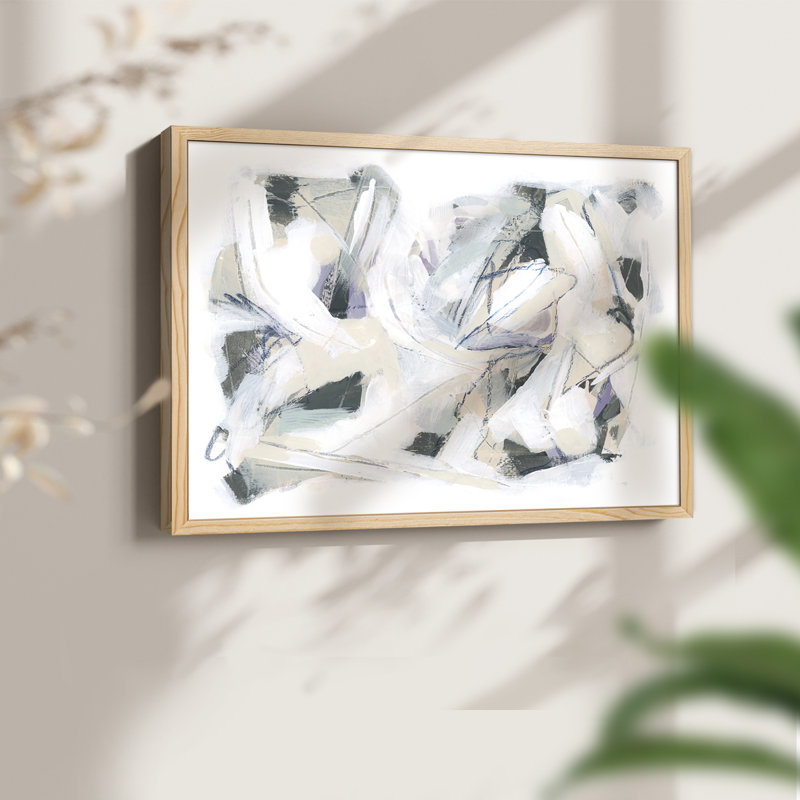 Hélice arctique I - reproduction encadrée - réarmable, Naturel, H 16 po x l 20 po