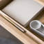 Italian style minimalist creative desk