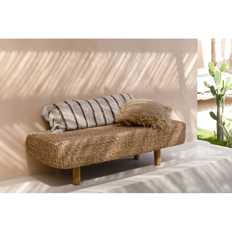 The Oh My Gee Collection Cushion Cover, White/Bohemian, Rectangular, 35cm H x 100cm W