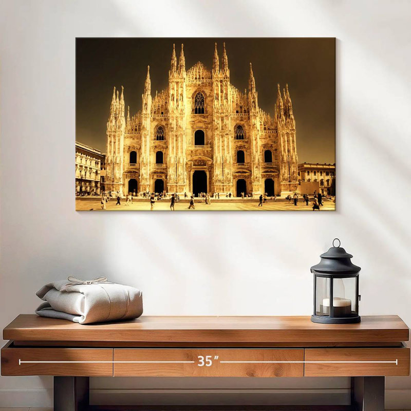 Ravi Gothic Milan Cathedral, 16" H x 24" W