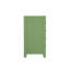Meuble-lavabo moderne 48 po vert, porte en verre, meuble-lavabo simple, sans comptoir ni lavabo