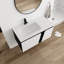Ensemble de meuble-lavabo simple 39,94 po avec plateau en céramique Kembrely