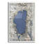 «Lake Tahoe Map» par Stellar Design Studio, art mural en verre acrylique-1897792042