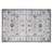 Bibb Home Washable Flannel Printed Area Rug with Latex Back-782347153