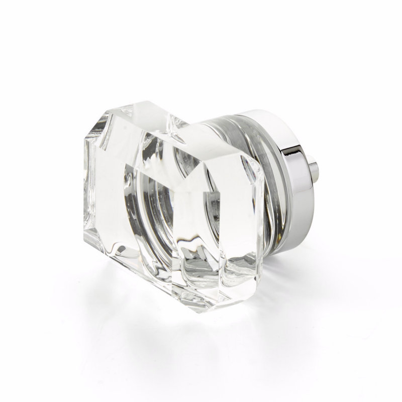 City Round Knob, Polished Chrome