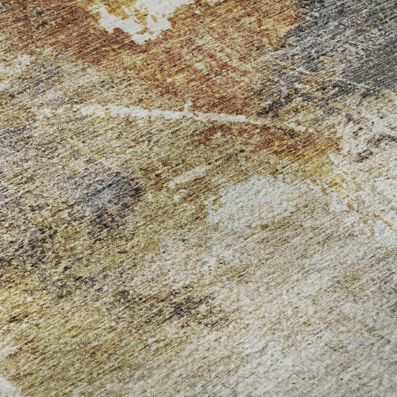 Premium Machine Washable Jessie AMF1199 Abstract Rug, Rectangle 8' x 10'