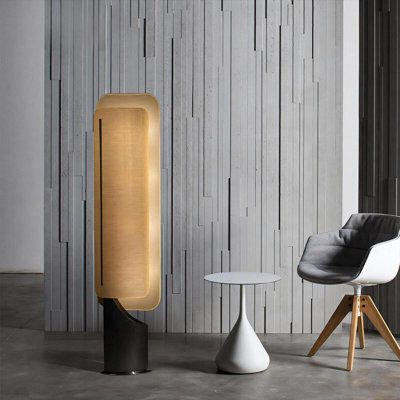 LED Floor Lamp Metal Fabric