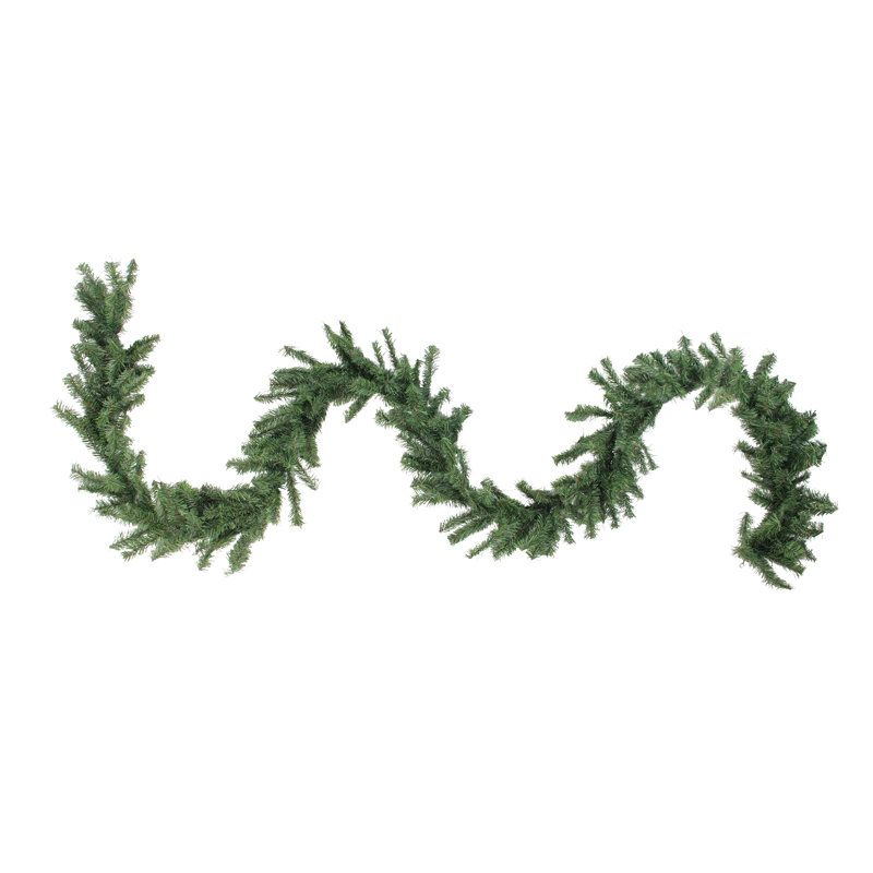 100' x 10" Green Canadian Pine Artificial Christmas Garland - Unlit