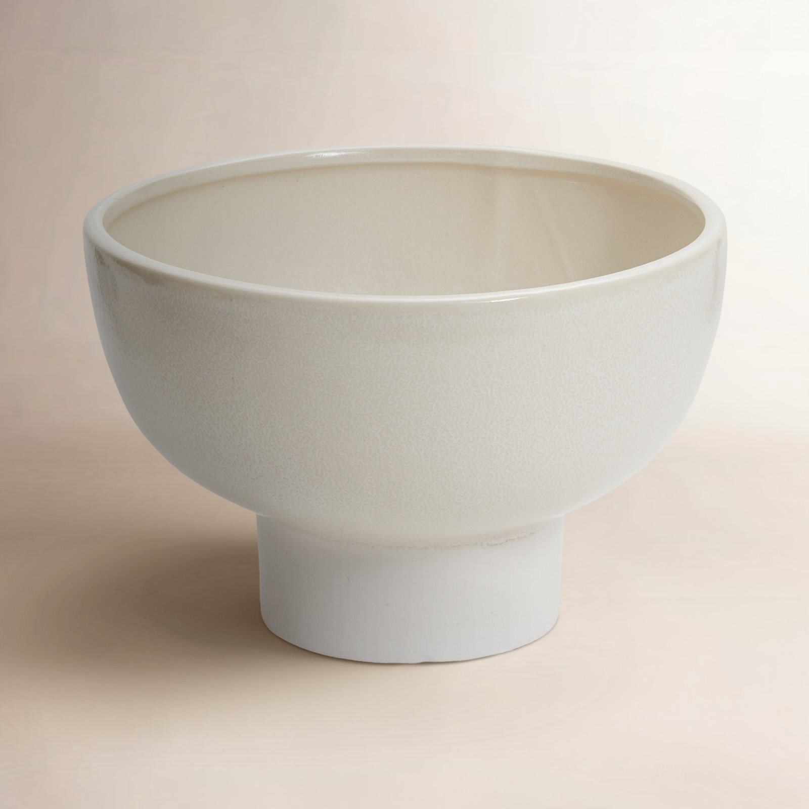 Abie Handmade Ceramic Table Vase, 6.25" H x 9.25" W x 9.25" D