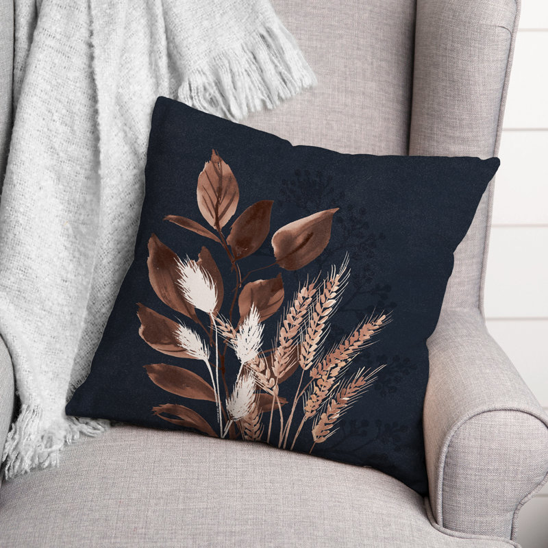  Coussin décoratif floral intérieur / extérieur en polyester