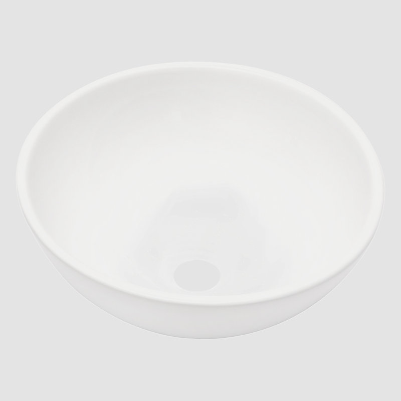 Lavabo de salle de bain ovale en céramique Go Peak