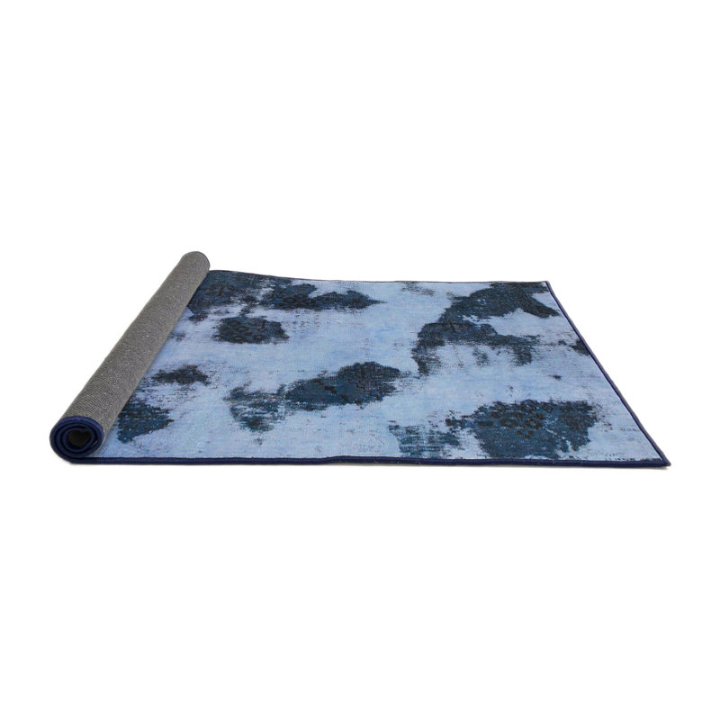 Tapis abstrait moderne 1125, Rond 5 pi