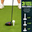 Tapis de golf artificiel Gosports - tapis ELITE 5 po x 5 po - 15 mm pour l'entraînement intérieur / extérieur