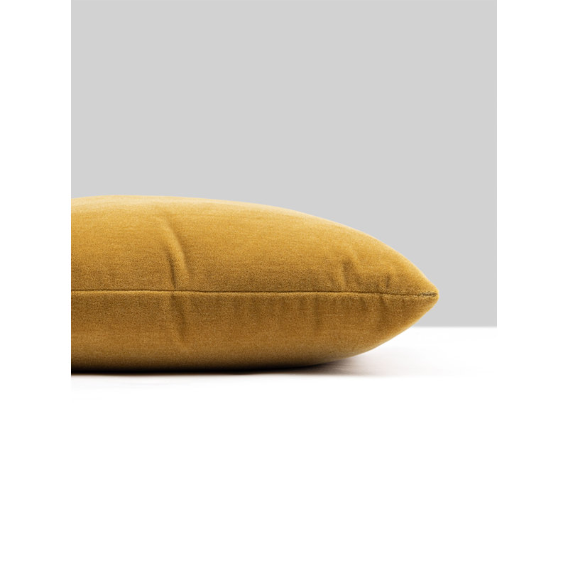 TUDOR VELVET PILLOW, Square - 22"H x 22"W, Brass