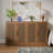 Rattan Door Sideboard Buffet Storage Cabinets with Adjustable Shelves-1570498286-1575651290