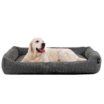 Caffee Polyester Pet Bed