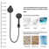 Shower Set with 7-Functions