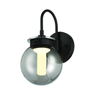 Hempel 6" LED Sconce In Black
