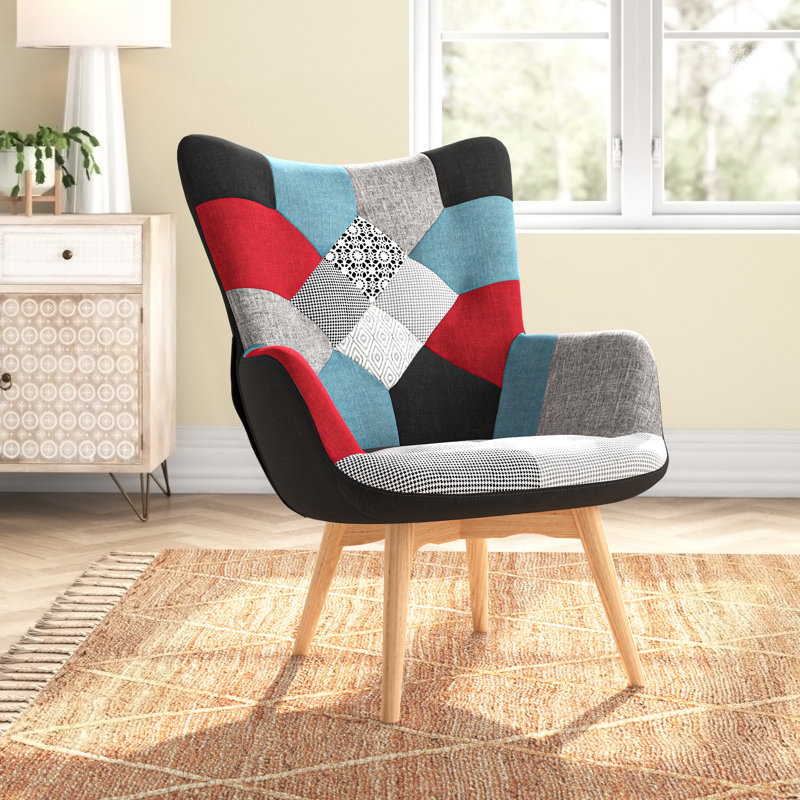 Cressida Upholstered Wingback Chair