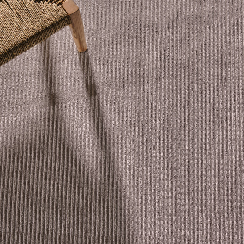 Stripe Washable Rug, Rectangle 3'11" x 6'1"