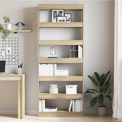 Book Cabinet with Shelf with Storage Engineered Wood Living Room Indoor
