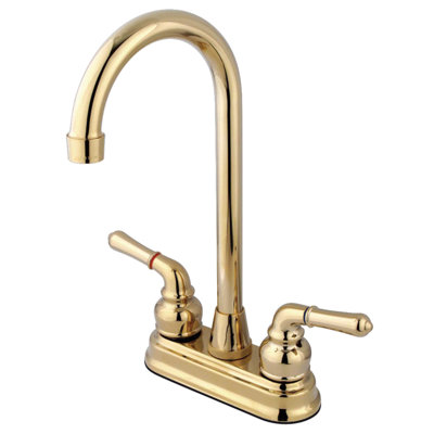 Kingston Brass Magellan Two-Handle 2-Hole Deck Mount Bar Faucet