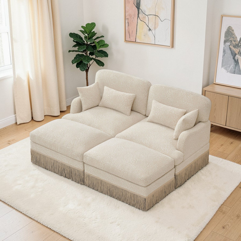 Canapé Comfy Chenille, Beige