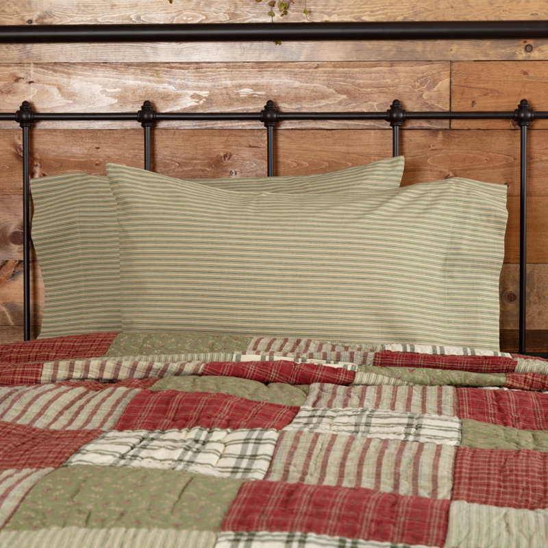 Prairie Winds 100% Cotton Striped - Set of 2, Standard