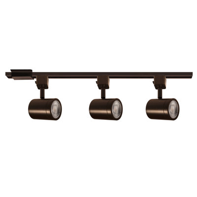 Ensemble de rail de charge 48 "avec 3 lumières DEL à intensité variable et réglable, température de couleur 3000K 