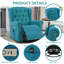 Fauteuil inclinable électrique berçant et oscillant Meetwarm-105739247