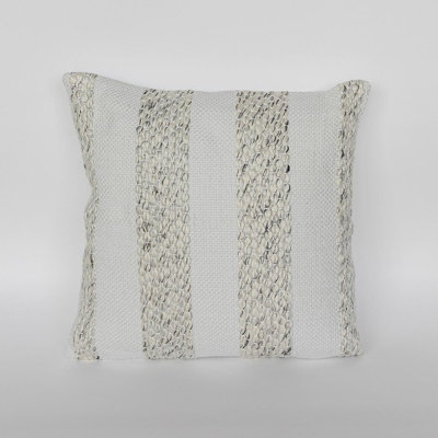 Patterned And Striped Pillow