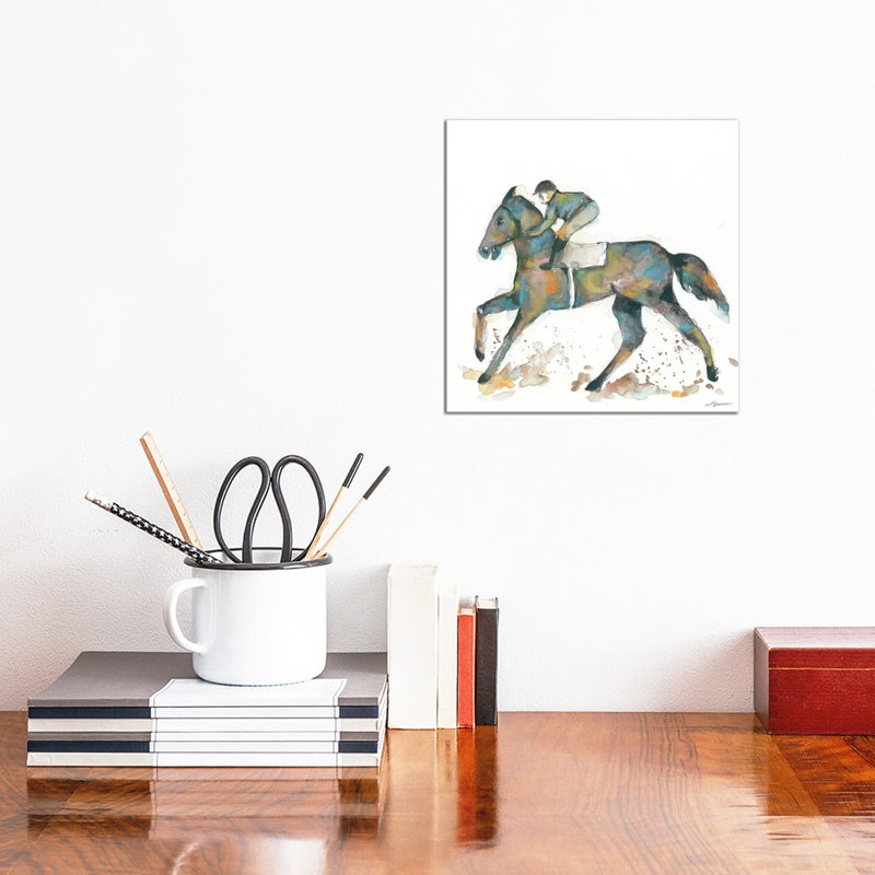 Wind by Jessica Mingo - Wrapped Canvas Painting, 30.48 cm H x 30.48 cm W
