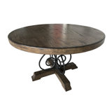 Margaux Round Solid Wood Dining Table