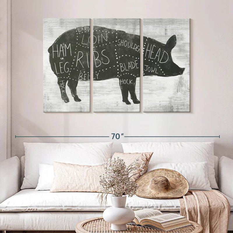 Senne Farmhouse Butcher I, H 32 po x l 50 po