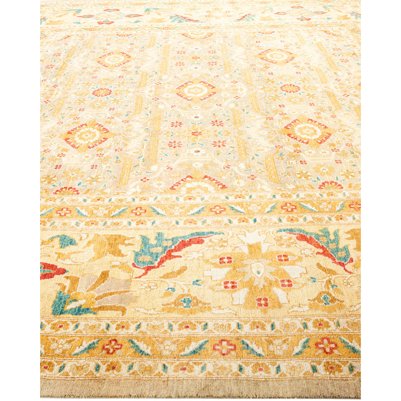 Smiya One-of-a-Kind 9' 1" X 9' 8" Hand Knotted Area Rug