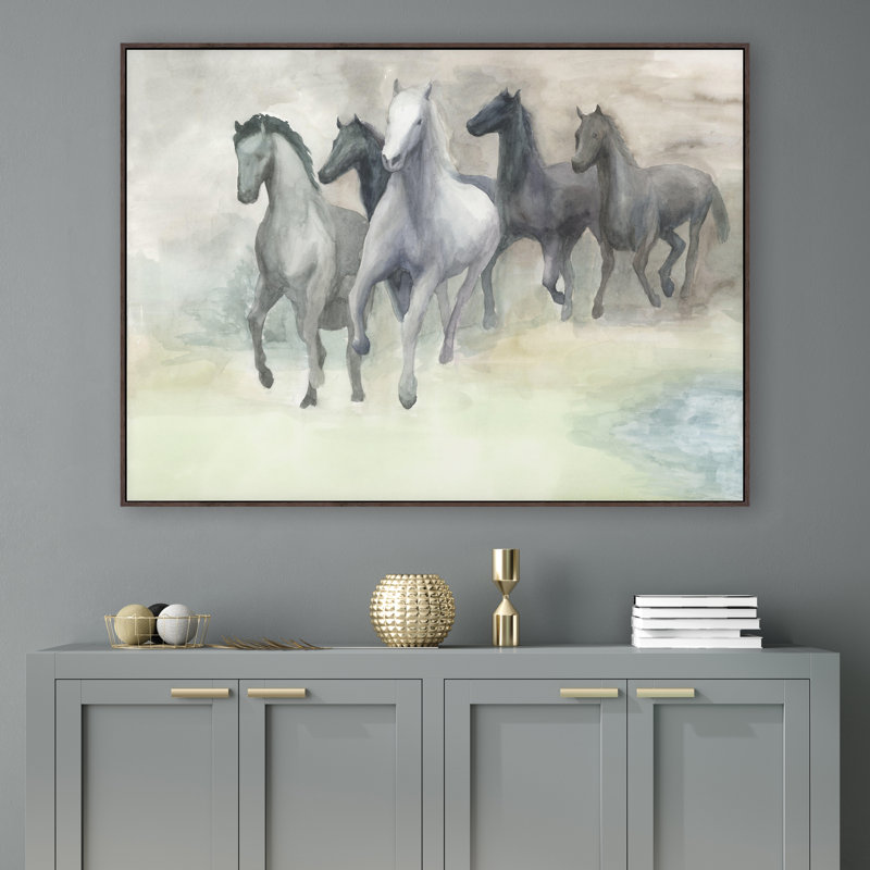 Reception Print by Helen Parker, 41.5" H x 56.5" W, Glass Coat