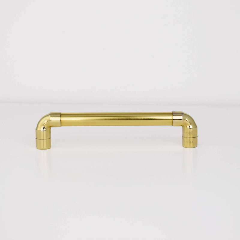 Brass U-Shaped Pull Handle - High Polish