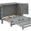 Grand lit escamotable avec rangement dissimulé-120026518