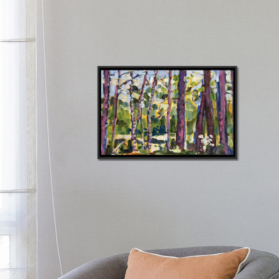 «Brushy Treeline II», reproduction sur toile