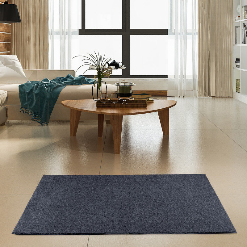 Tapis bleu Amberlynne