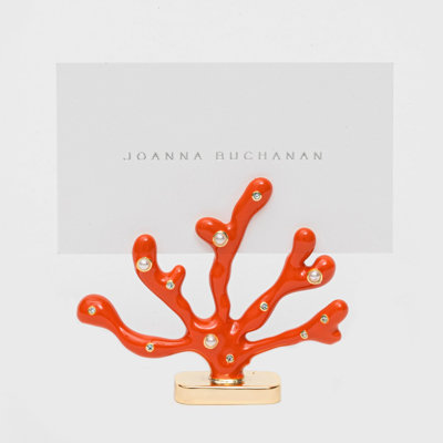 Coral placecard holders